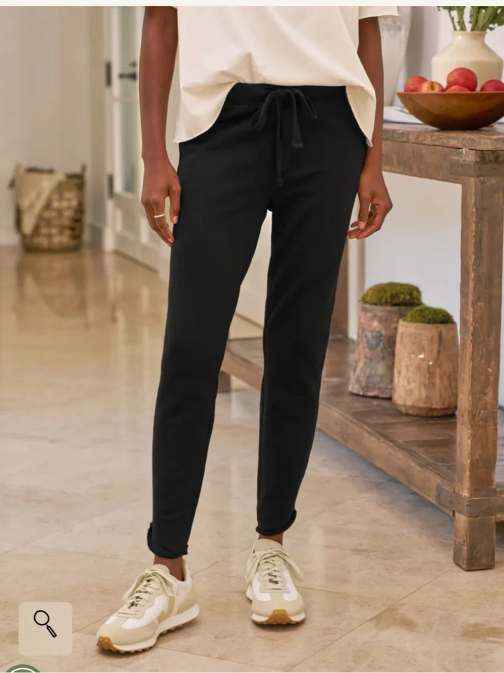 FRANK AND EILEEN Tulip Ankle Sweatpant - Picture 1 of 8